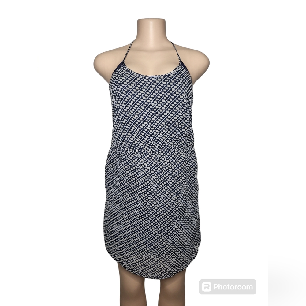 Geometric Pattern Spaghetti Strap Dress - Picture 6 of 8